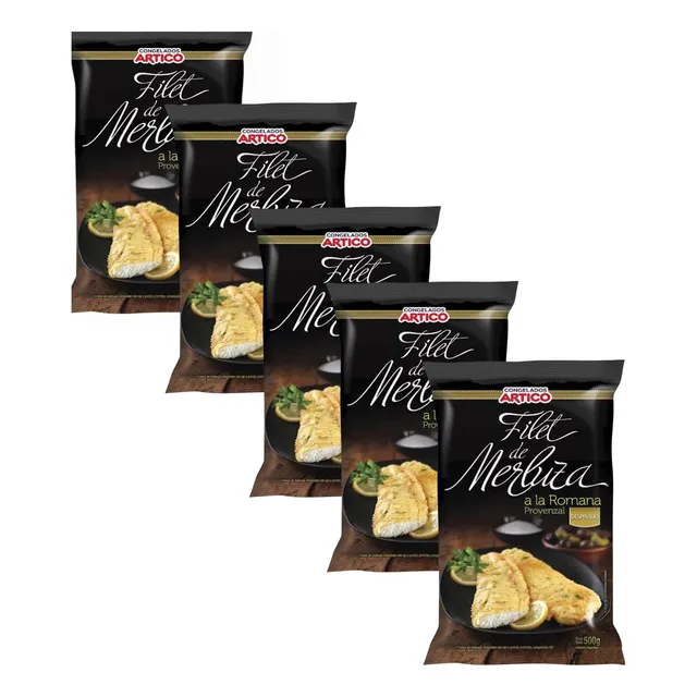 Filet De Merluza A La Romana C/provenza Ártico 500 G X 5 Und