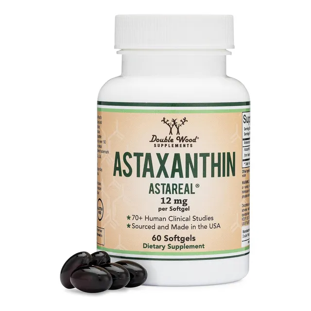 Astaxanthin Astaxantina Research Labs 12 Mg 60 Softgels Sabor Sin Sabor