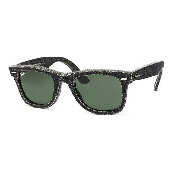 Gafas de sol Ray Ban Wayfarer Rb 2140, 50, vaqueros negros