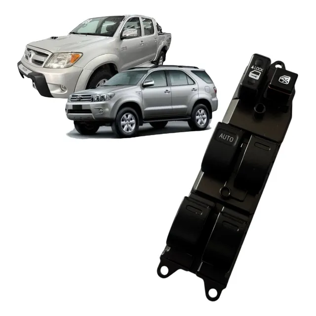 Comando Botão Vidro Elétrico Toyota Hilux / Sw4 2006 A 2015