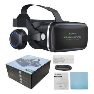 Ăculos Vr Realidade Virtual 3d Com Fone De Ouvido E Controle Ăculos Vr Realidade Virtual 3d Com Fone De Ouvido E Controle