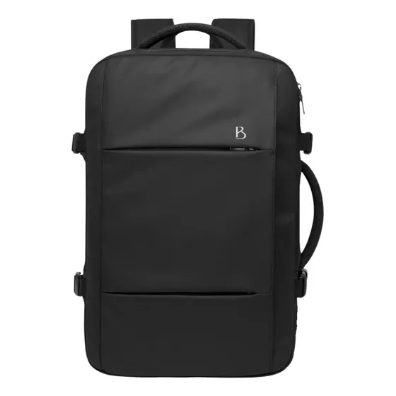 Mochila Executiva Masculina Reforçada de 40L Expansível Antifurto Impermeável para Notebooks de Até 17.3 Polegadas Mochila para Notebook Dell Acer HP Lenovo Macbook Pro Air M1 m2 m3 m4 Bange Cor Preto
