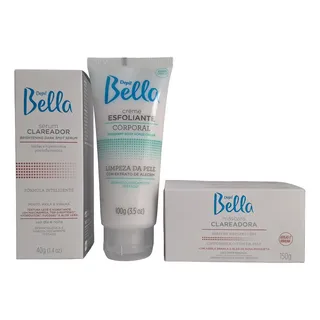 Kit Clareador Corporal Depil Bella (3 Produtos) Kit Clareador Corporal Depil Bella (3 Produtos)