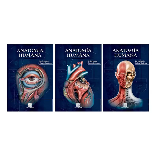 Anatomía Humana Tomo I-III: No, de Quiroz Gutiérrez, Fernando., vol. 1. Editorial Porrua, tapa pasta blanda, edición 43ª en español, 2018