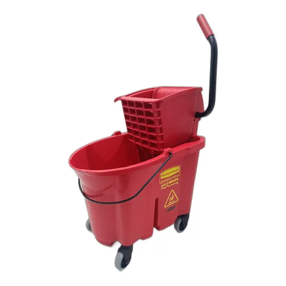 Carrito Tobo Lava Mopa Exprimidor 33lts Rubbermaid I. 9309