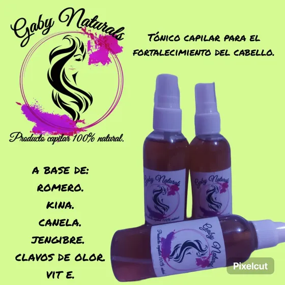 Tónico Capilar Gaby Naturals - 120ml