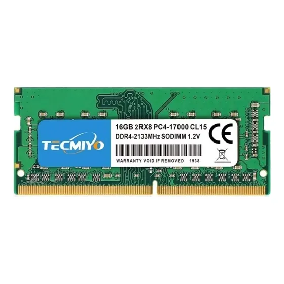 Memoria RAM DDR4 16 gb 2133 mhz SODIMM Tecmiyo gamer 17000