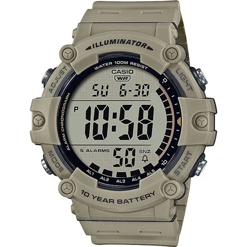 Reloj Casio Core 10 Años Ae-1500wh-b Color de la correa Negro