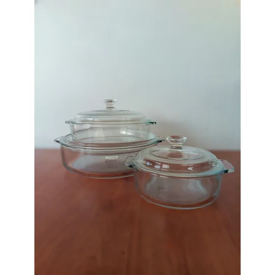 Juego De Refractarios Redondos 6 Piezaspyr-o-rey
