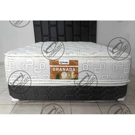 Colchon Para Cama King 2x2 Doble Pillow Ortopedico Latinflex
