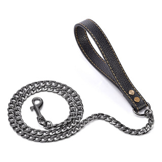 Cadena De Acero Inoxidable Con Correa Metálica Para Perro De Cadena De Acero Inoxidable Con Correa Metálica Para Perro De