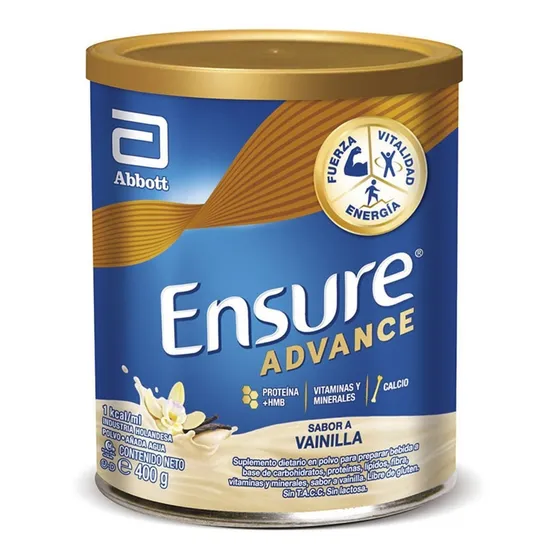Ensure Advance Polvo 400g Sabor Vainilla