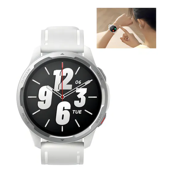 Smartwatch Reloj Inteligente Xiaomi Watch S1 Active Blanco 5atm