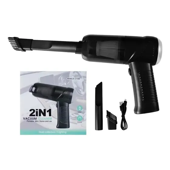 Mini Aspiradora 2 En 1 De Mano Para Autos Y Hogar Accesorios
