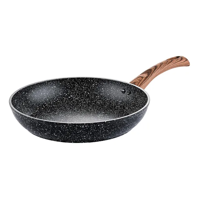 Westinghouse Sarten Antiadherente Mármol Negro Madera 28 Cm