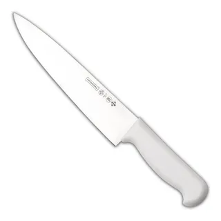 Faca Cozinha Açougueiro Profissional Mundial 8 Aço Inox Cor Branco Faca Cozinha Açougueiro Profissional Mundial 8 Aço Inox Cor Branco