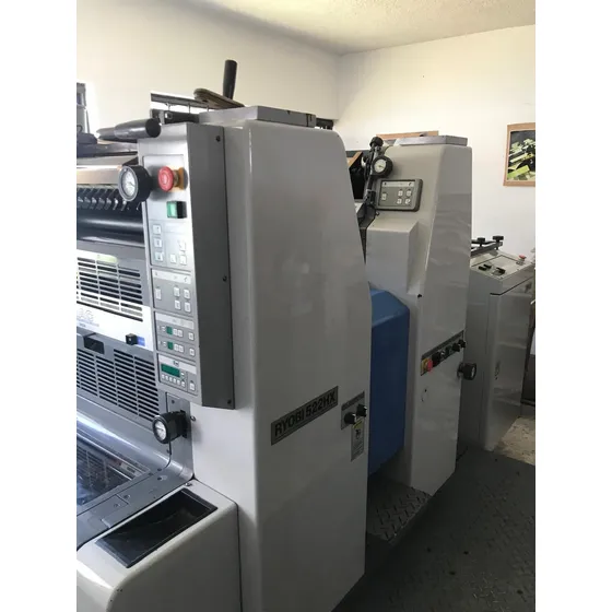 Maquina De Offset Heidelbergh, Ryobi 522 Hx