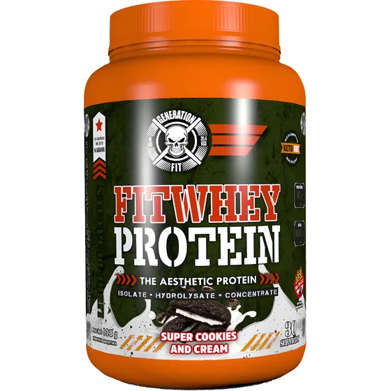 Fit Whey Protein 2lb Isolate + Concentrate Generation Fit 