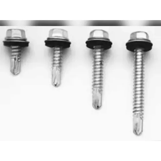 Tornillo Autotaladrante  14 X 3/4 Con Arandela Neopreno