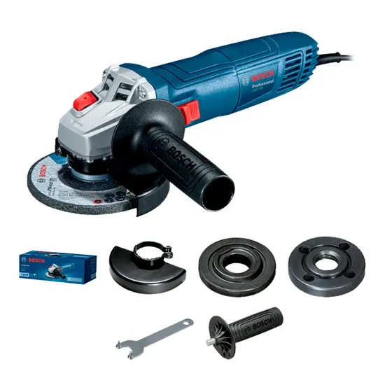 Miniesmeriladora angular Bosch Professional GWS 700 de Azul color azul 710 W 220 V