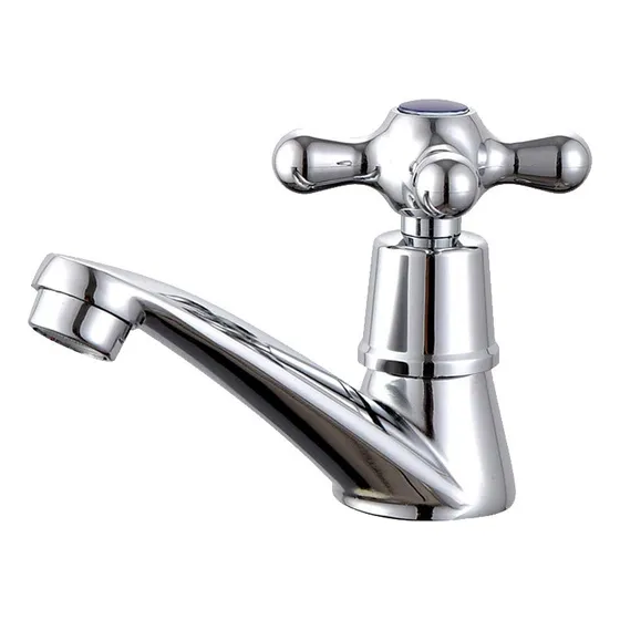 Grifo Agua Una Sola Manija Para Fregadero Cocina Mango Metal