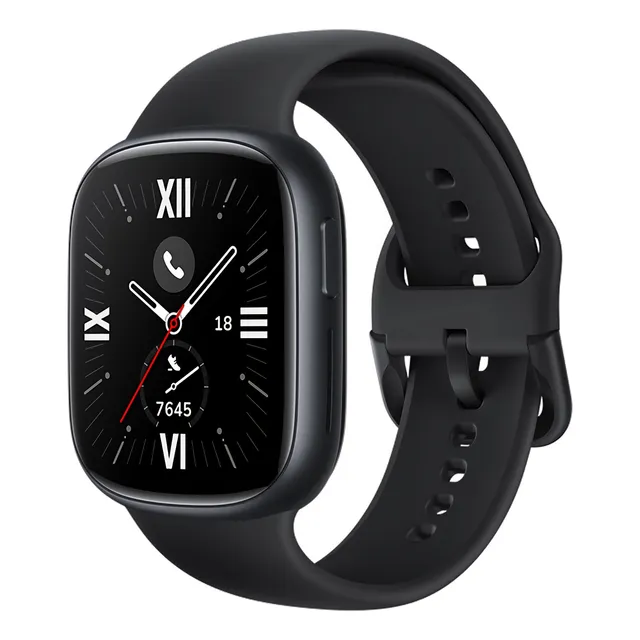 Smartwatch Honor Watch Watch4 display de 1.75" con correa de silicona - color negro