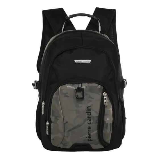 Mochila Portanotebook Pierre Cardin Urbana Funda Para Lluvia