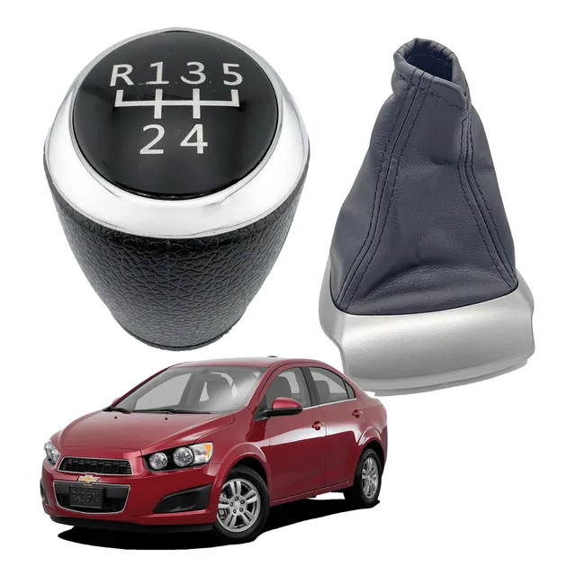 Pera O Pomo Con Base Y Forro Chevrolet Sonic Importado