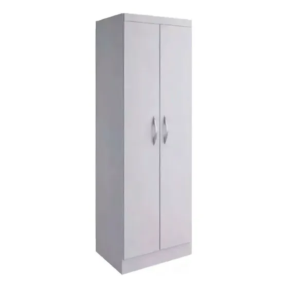 Mueble Cocina Multiuso Armario Living Oficina 2401 Color Blanco