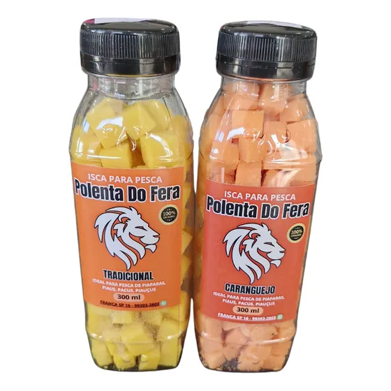 Polentinha - Polenta Do Fera - Isca P/ Piau Piapara Pacus