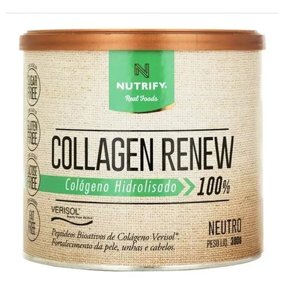 Colágeno Hidrolisado Collagen Renew Nutrify Neutro 300g