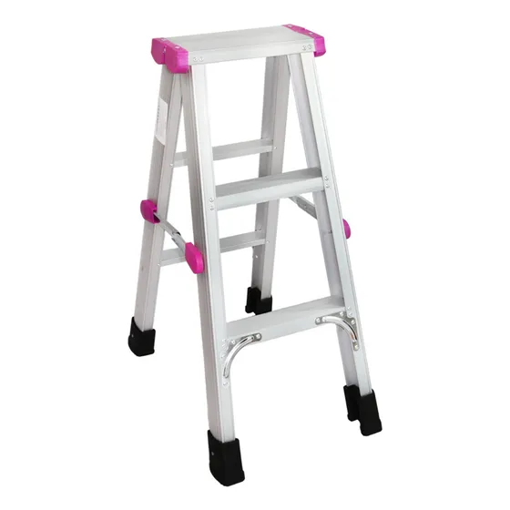 Escalera Plegable Tijera De 3 Escalones Multiusos 150kg