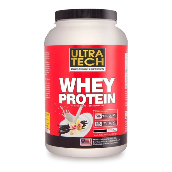Whey Protein Ultra Tech Classic 907g Polvo 2 Lb