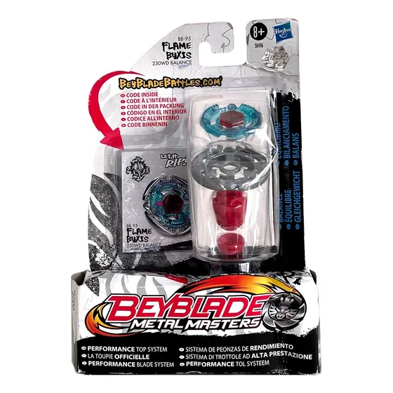 Beyblade Metal Masters  Bb-95 Flame Byxis Celeste