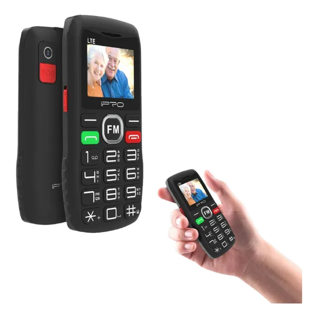 Celular Adulto Mayor Boton Sos Teclas Grandes Libre