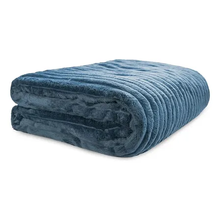 Cobertor Neo Mares Canelado 300g/m² Casal 180x220 Camesa