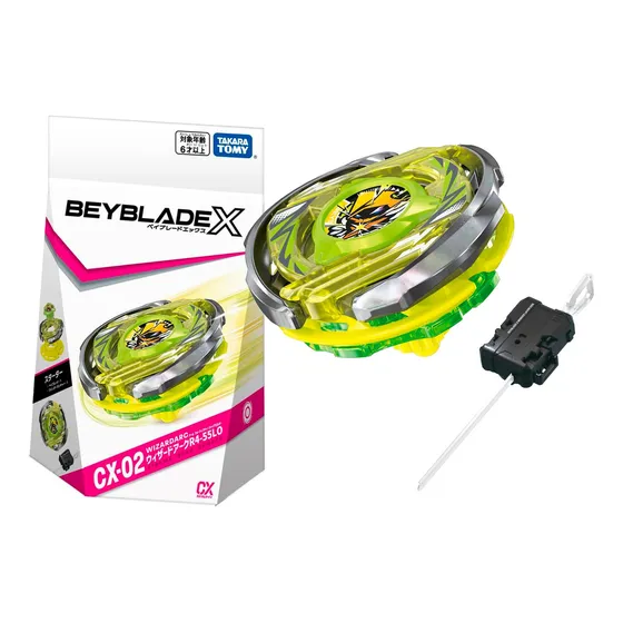 Beyblade X Wizard Arc Cx-02 Color Verde Lima