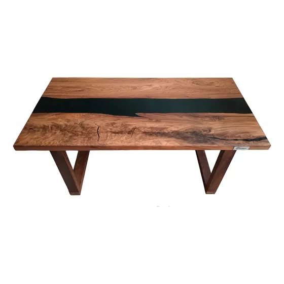 Mesas Madera Maciza Y Resina Epoxi