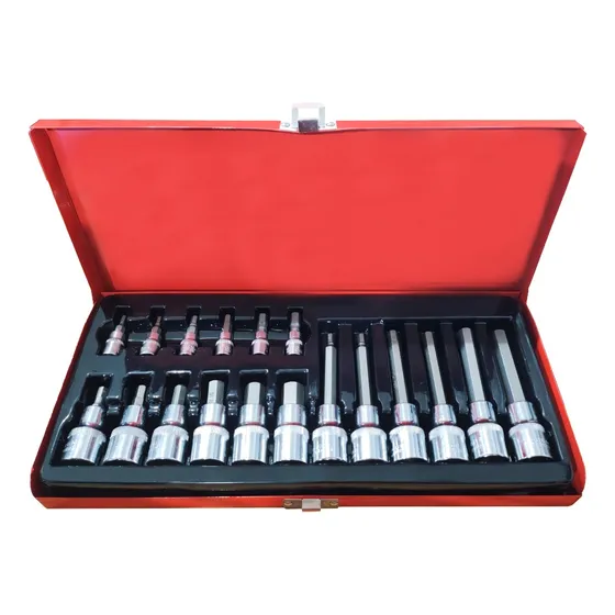 Set Dados Allen Largo Y Corto 1/2 1/4 18 Piezas
