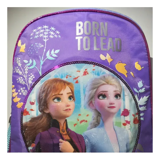 Morral Capi Frozen Ii Escolar Niñas Brillante