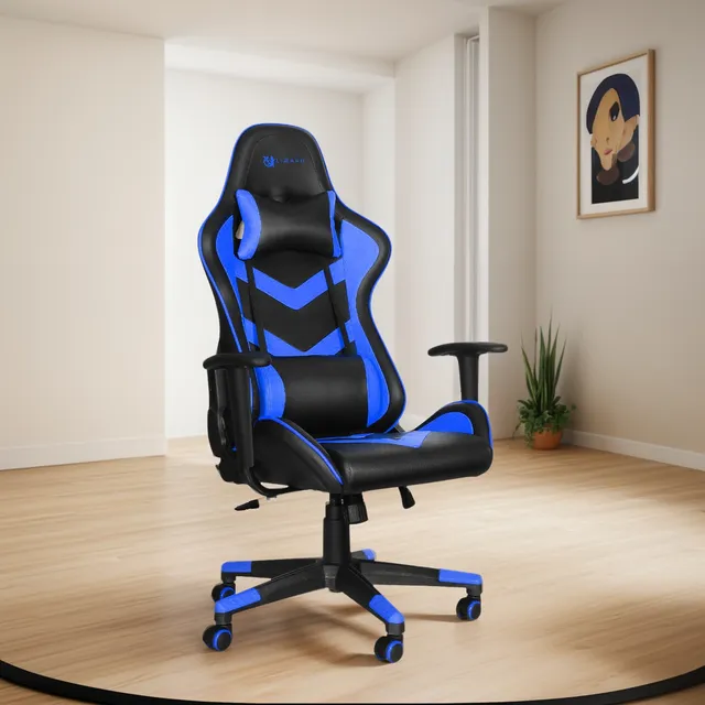 Silla Gamer X-lizzard Ch-106 Azul Xzz-sg-02/a - Gaming