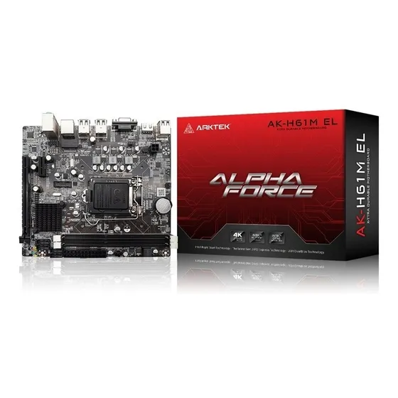 Tarjeta Madre Arktek H61m Intel Socket 1155 Ddr3 Hdmi Tienda