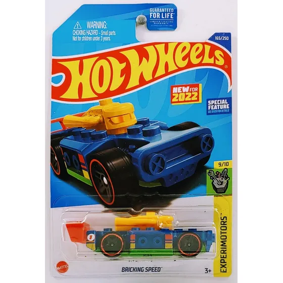 Hot Wheels Compatible Con Lego Bricking Speed + Obsequio