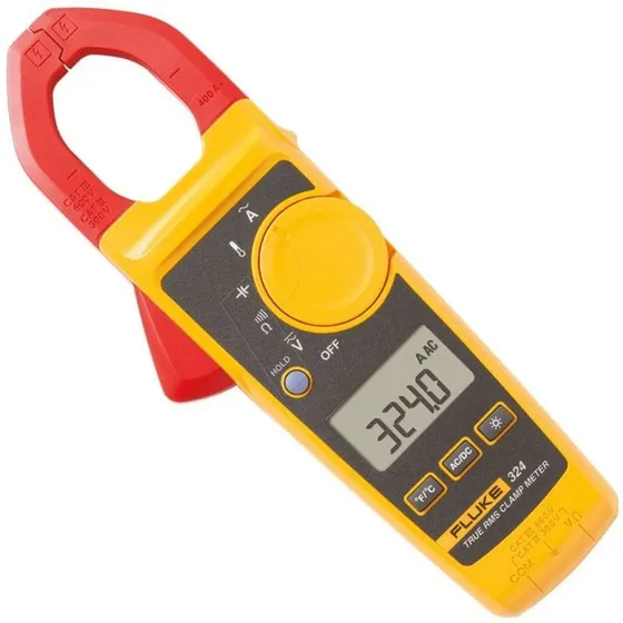 Alicate Amperímetro Digital True Rms 400ca Fluke 324