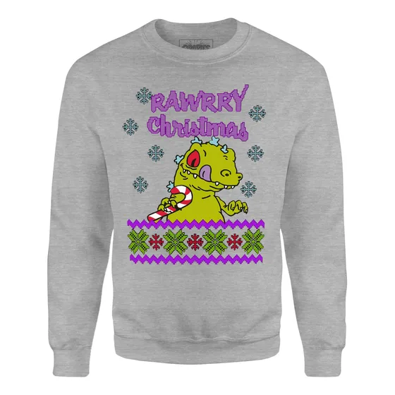 Sudadera Ugly Reptar Aventuras En Pañales Dinosaurio Sueter