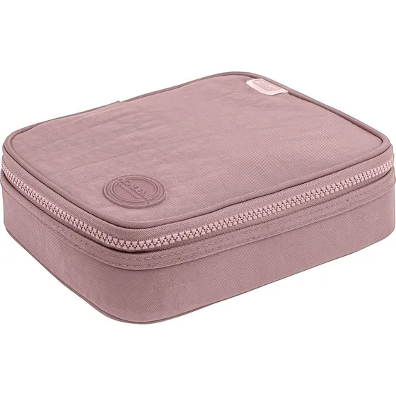 Estojo Escolar Box Académie Metalizado Rosê Tilibra 348457