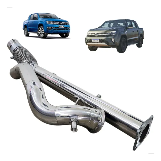 Downpipe + Dpf Delete Amarok V6 Inox304 Superediton
