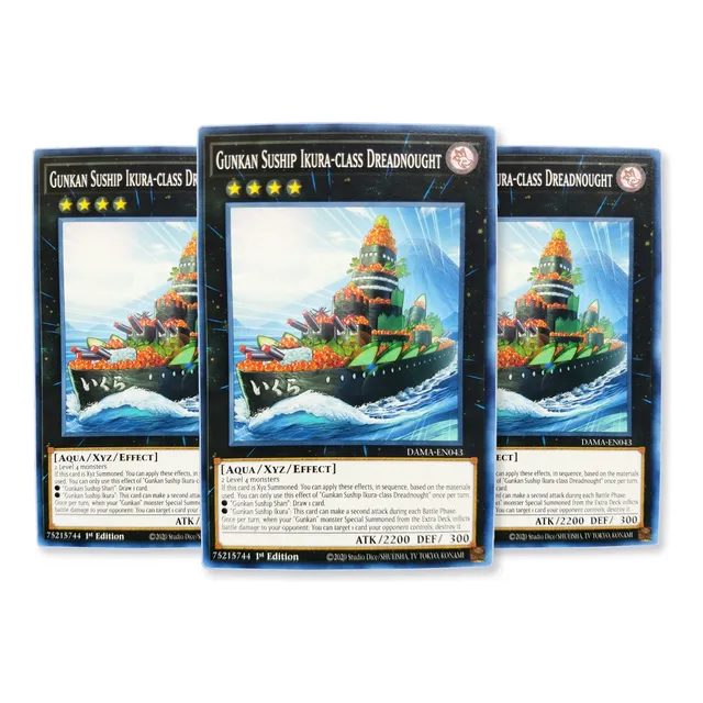 Yugi-oh! Gunkan Suship Ikura-class Dreadnought Dama-en043 Co