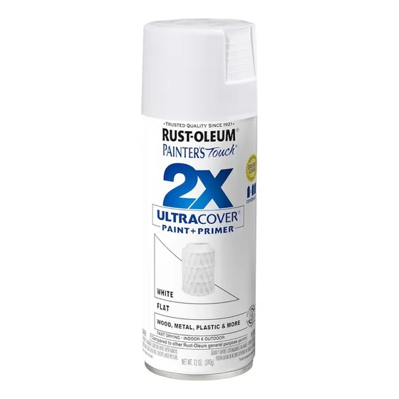 Uc Ultra Cover 2x Rust Oleum Blanco Mate 340g 