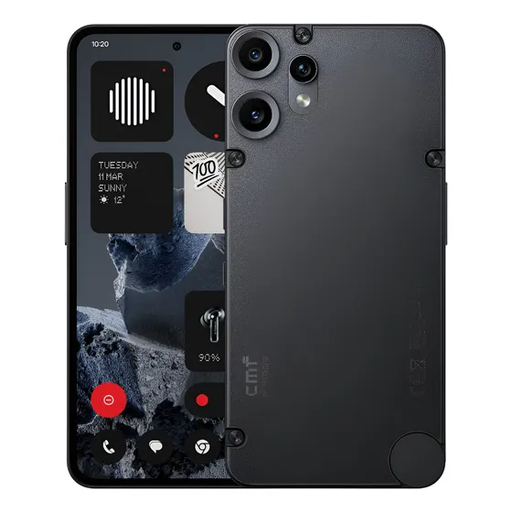 Cmf By Nothing Cmf Phone 2 Pro Telefóno 5g 8 Gb Ram 128 Gb Rom Mediatek Dimensity 7300 Pro Celular 6.77'' Amoled Pantalla Triple 50mp Cámaras Nfc